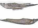 mchoire (mandibule) de Steneosaurus - fossile jurassique Boulonnais COPYRIGHT P.TITREN